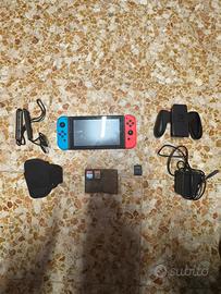 Nintendo switch +accessori+vari giochi