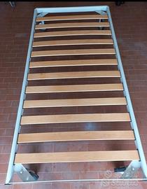 Rete a Doghe piu' Materasso ortopedico da 90