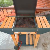 Griglia a gas Kemper pietra lavica