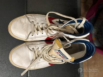 Scarpe Convers pelle usate ragazzo