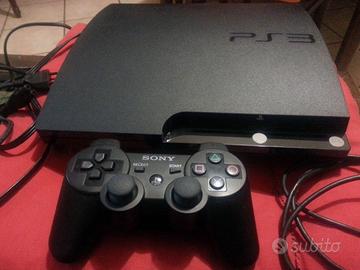 Console PS3 Slim Come Nuova + 25 Giochi + Joystick