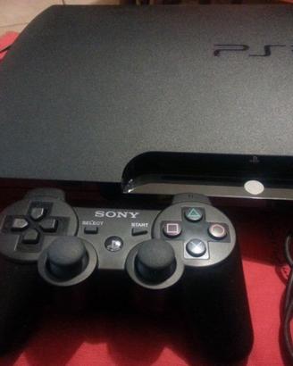 Console PS3 Slim Come Nuova + 25 Giochi + Joystick