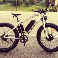 Fat bike doppio motore 1500 Watts
