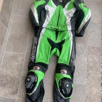 Tuta moto pelle SUOMY