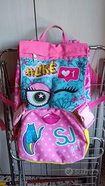 ZAINO SCUOLA SJ GIRL Sdoppiabile 