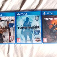 Trilogia Tomb Raider PS4 sigillati 