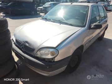 Ricambi CITROEN SAXO 1.1 benzina anno 2001