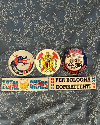Adesivi ultras bologna da collezione anni 90