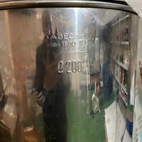 Serbatoio in Acciaio Inox per Olio da 200 L