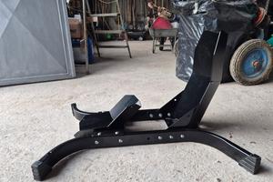 Cavalletto blocca ruota anteriore Supporto max 21"