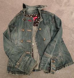 giubbino jeans denim bimba