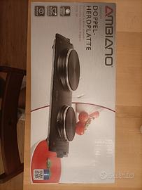Fornello Elettrico Doppio Portatile AMBIANO 2500W