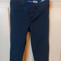 Jeggings blu scuro con Glitter Okaïdi