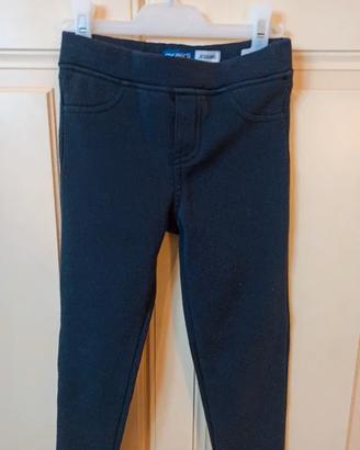 Jeggings blu scuro con Glitter Okaïdi