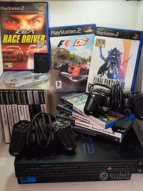 Bundle PlayStation 2 FAT + 2 Controller + Memory