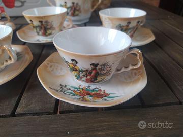 Servizio tazzine caffè Bavaria inizio '900