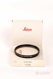 FILTRO LEICA E67 UVa Ultravioletto