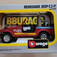 BURAGO - 1/24 - JEEP CJ7 RENEGADE - N° 0198