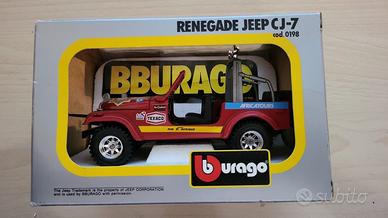 BURAGO - 1/24 - JEEP CJ7 RENEGADE - N° 0198