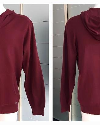 LIU JO Maglia Cardigan con zip e cappuccio tg.XL