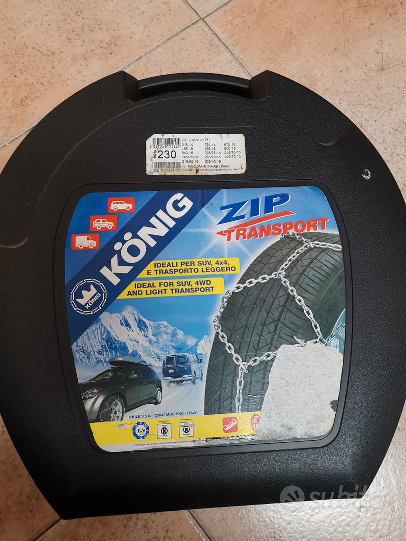 catene da neve Konig zip transport per suv Accessori Auto In