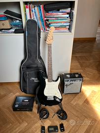 Set Chiatarra Elettrica Squirer Mini