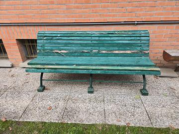 Coppia panche da giardino