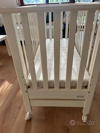 Lettino  in legno Azzurra