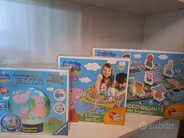 3 GIOCHI PEPPA PIG NUOVI SCATOLATI