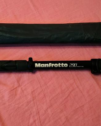 monopiede manfrotto 290 per fotocamera/videocamera