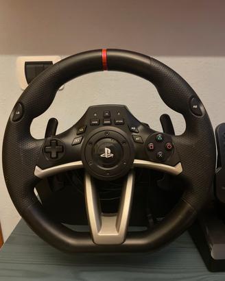 volante per playstation e pedaliera