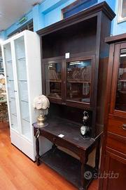 Vetrina In Legno Scuro – 24966