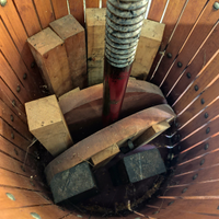 Torchio David tipo A 50 completo di tutto