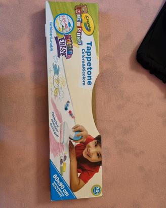 tappeto colora e ricolora crayola