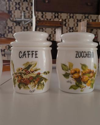 contenitori caffè zucchero sale 