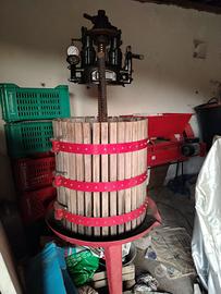 Pigia-diraspatrice e torchio da 60