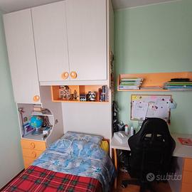Cameretta con letto contenitore