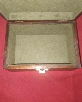 Cassettine in metallo & legno porta-monete