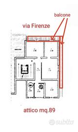 Attico Pescara centro