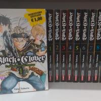 Lotto Manga Black Clover Vol. 1-9 + discovery 