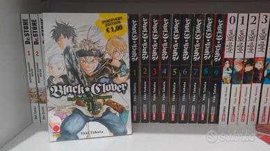 Lotto Manga Black Clover Vol. 1-9 + discovery 