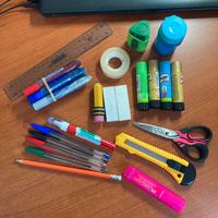 Materiale scolastico.