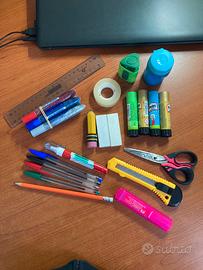 Materiale scolastico.