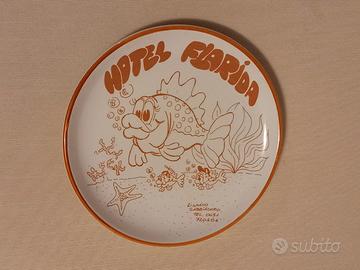 Piatto ricordo Hotel Florida - Lignano Sabbiadoro