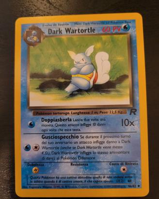 Dark wartortle TR 46 - NM Near mint