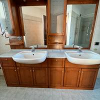 Mobile bagno con doppio lavabo