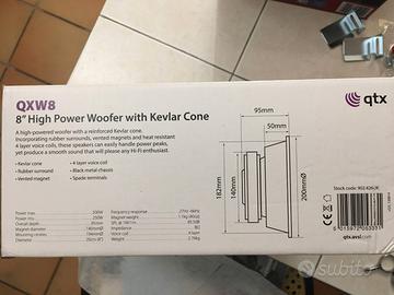 Woofer QTX 20CM 500W Kevlar
