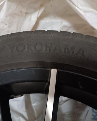 Gomme estive da 17  più cerchioni in buono stato 