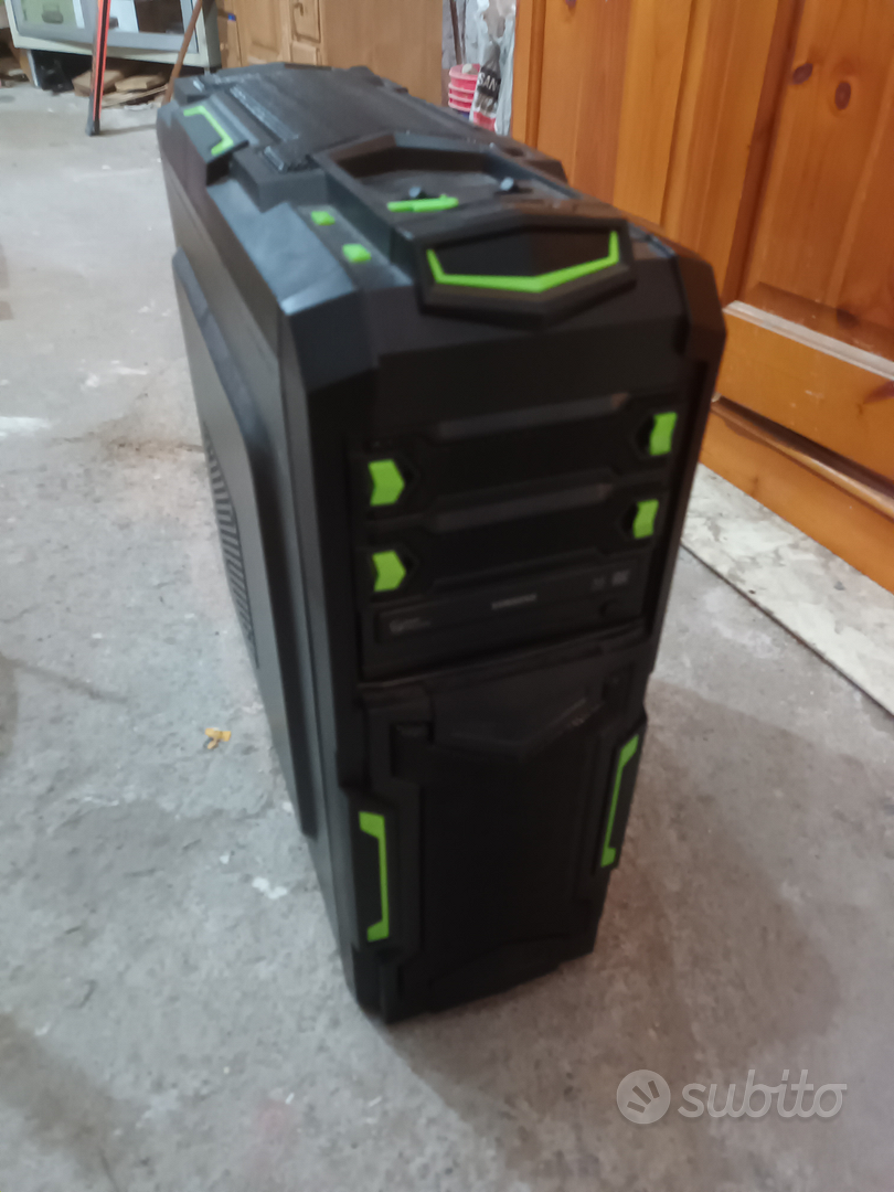 Case PC mid tower LED verdi Informatica In vendita a Trento