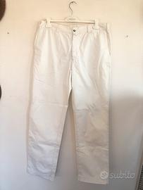 Pantalone Burberry BIANCO